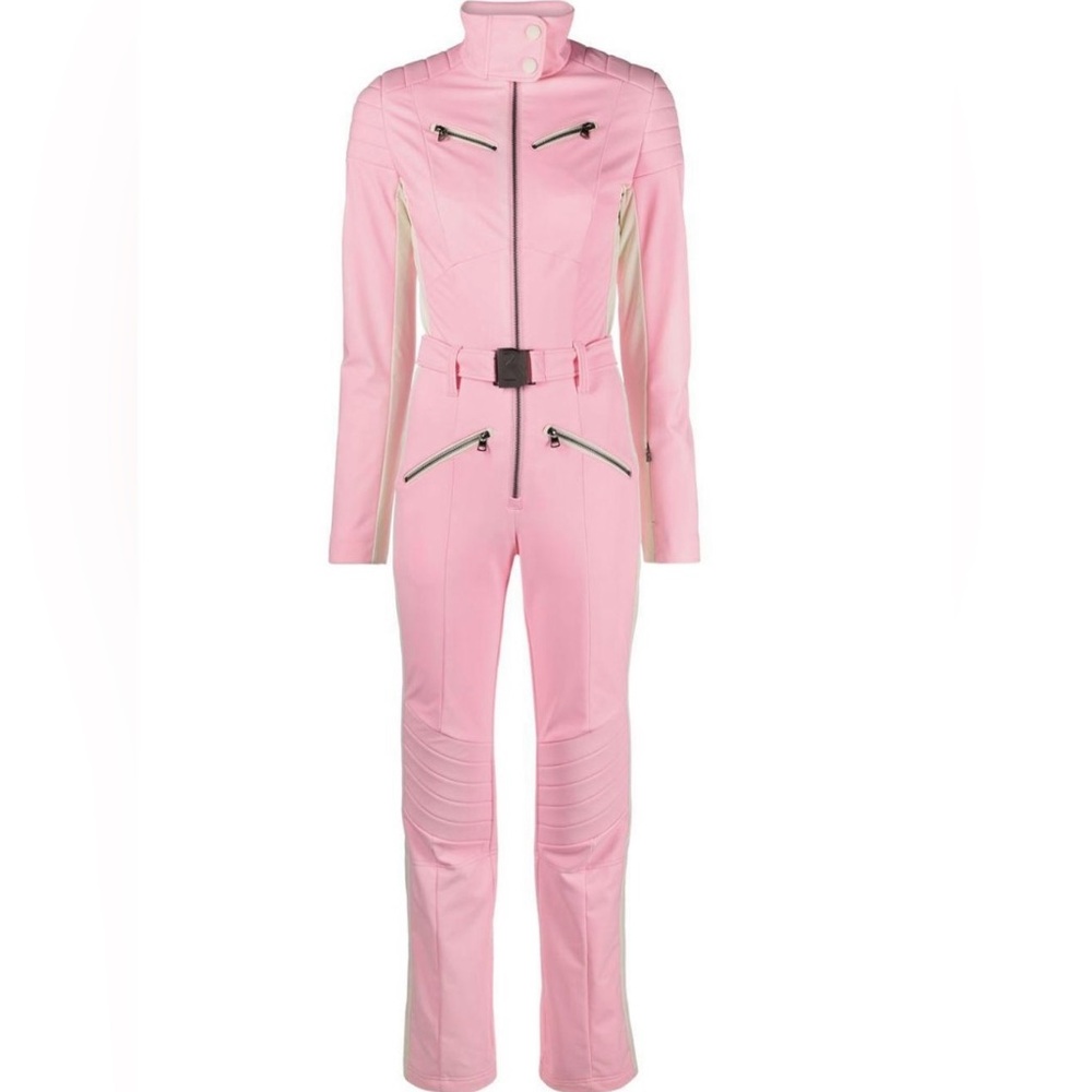 Elegant Pink Women's SkiJumpsuit